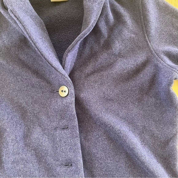 ** Merrell Purple Cardigan Sweater Jacket Shaket Large - Picture 4 of 8